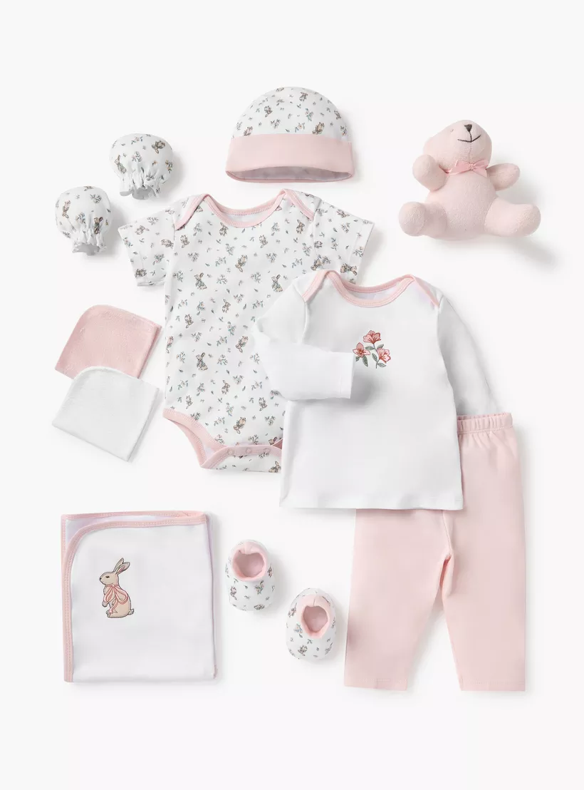 Juniors 11-Piece Printed Clothing Gift Set-2