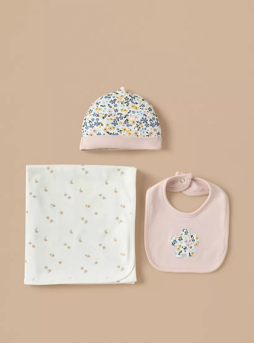Juniors 5-Piece Floral Print Clothing Set-3
