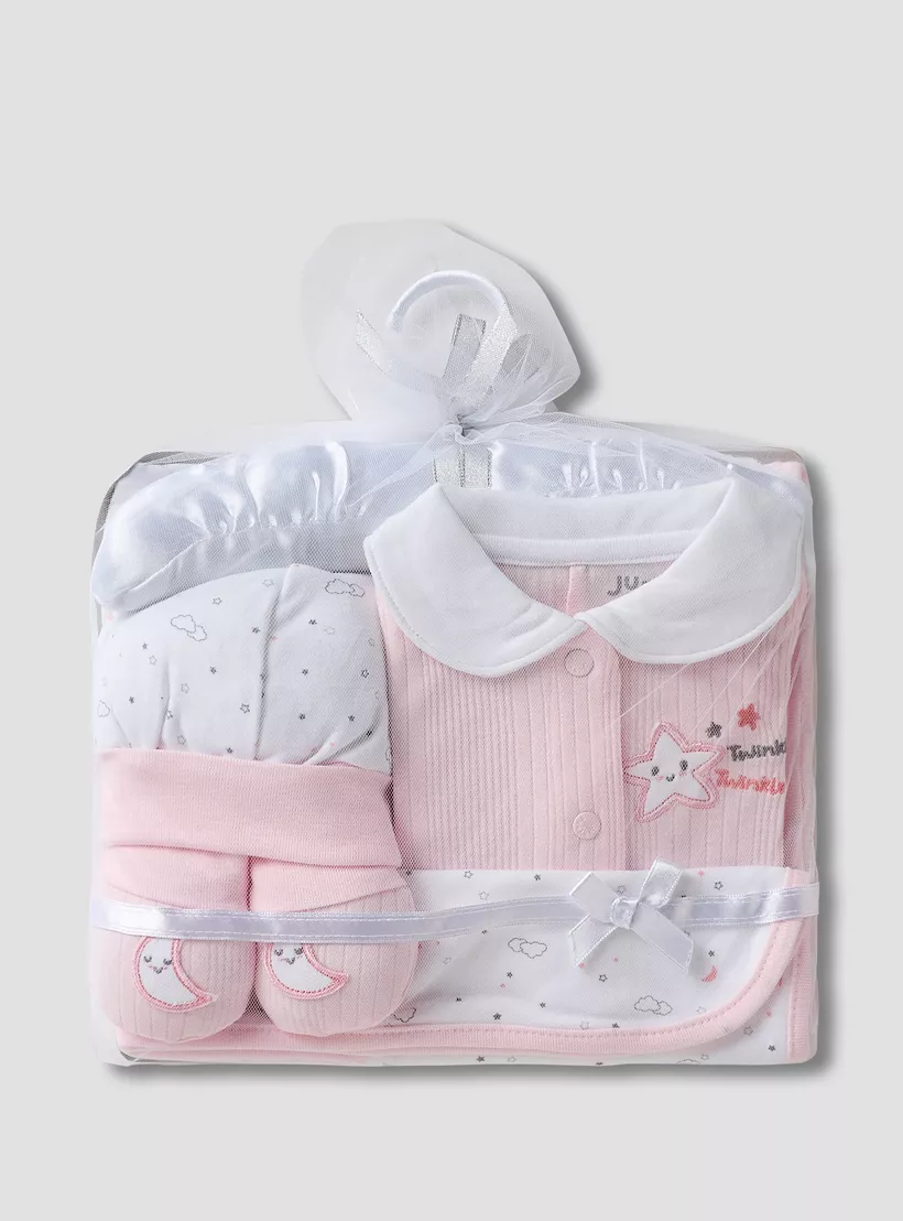 Juniors 5-Piece Textured Clothing Set-4