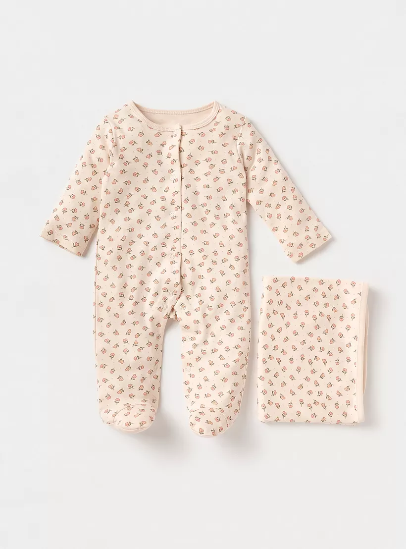 Juniors 6-Piece Floral Print Clothing Gift Set-2