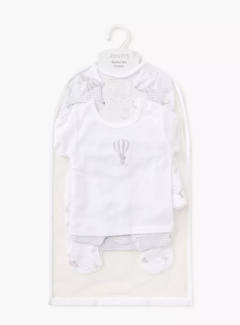 Juniors 6-Piece Printed Clothing Set-4
