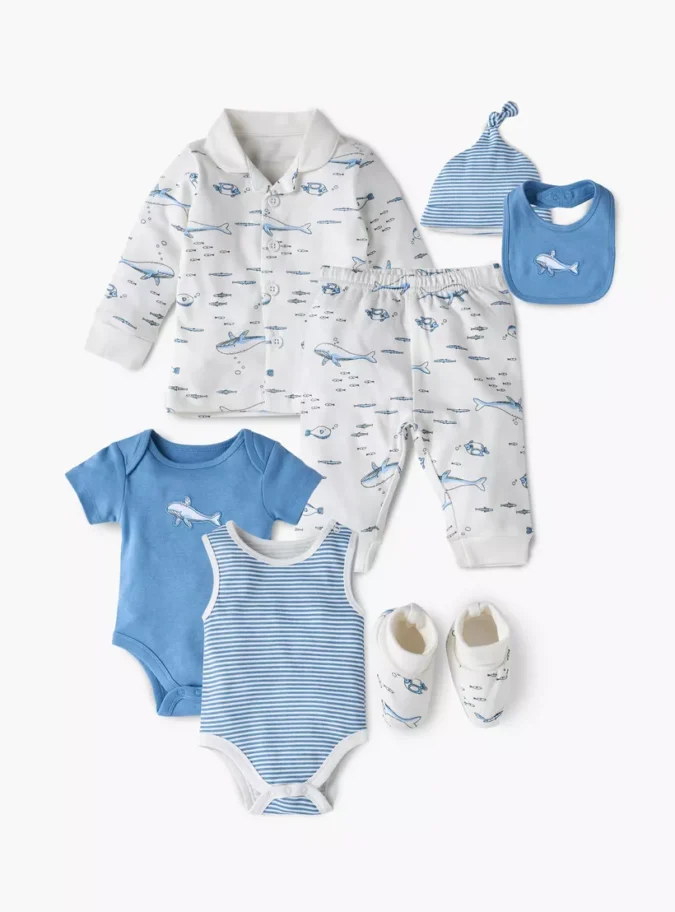 Juniors 8-Piece Printed Clothing Gift Set -1
