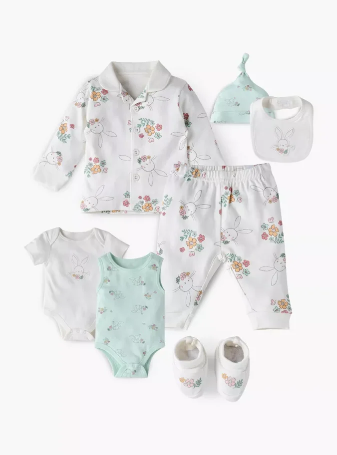 Juniors 8-Piece Printed Clothing Gift Set-1