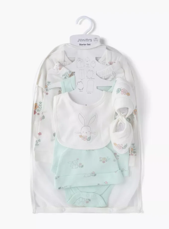 Juniors 8-Piece Printed Clothing Gift Set-4