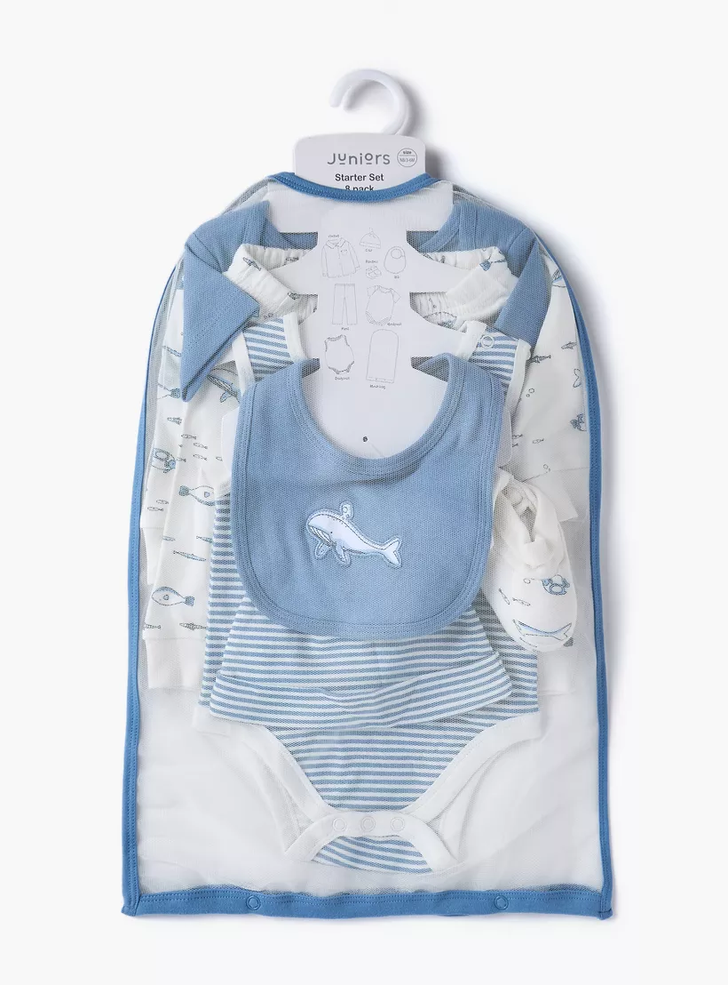 Juniors 8-Piece Printed Clothing Gift Set -5