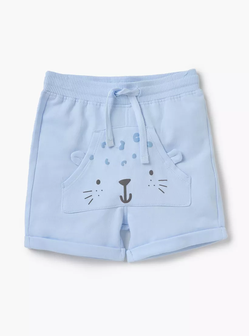 Juniors Animal Print Shorts - Set of 2-2