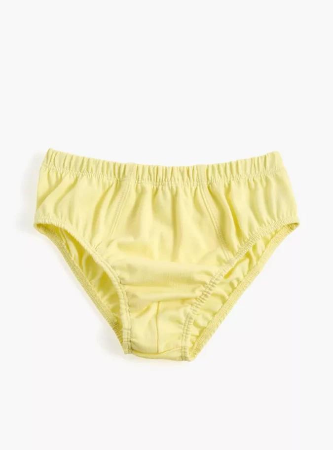 Juniors Assorted Briefs with Elasticated Waistband - Set of 5-2