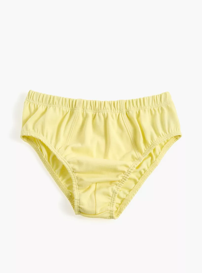 Juniors Assorted Briefs with Elasticated Waistband - Set of 5-2
