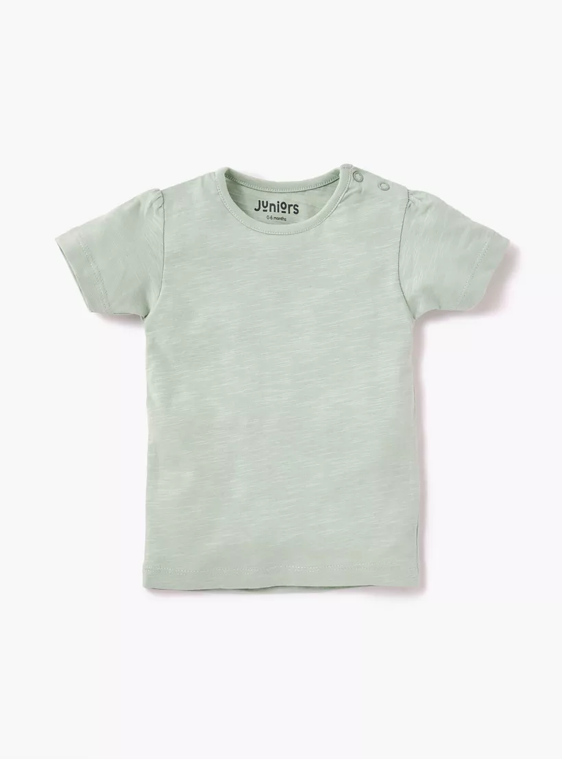 Juniors Assorted Printed Round Neck T-shirt with Short Sleeves - Set of 5-2