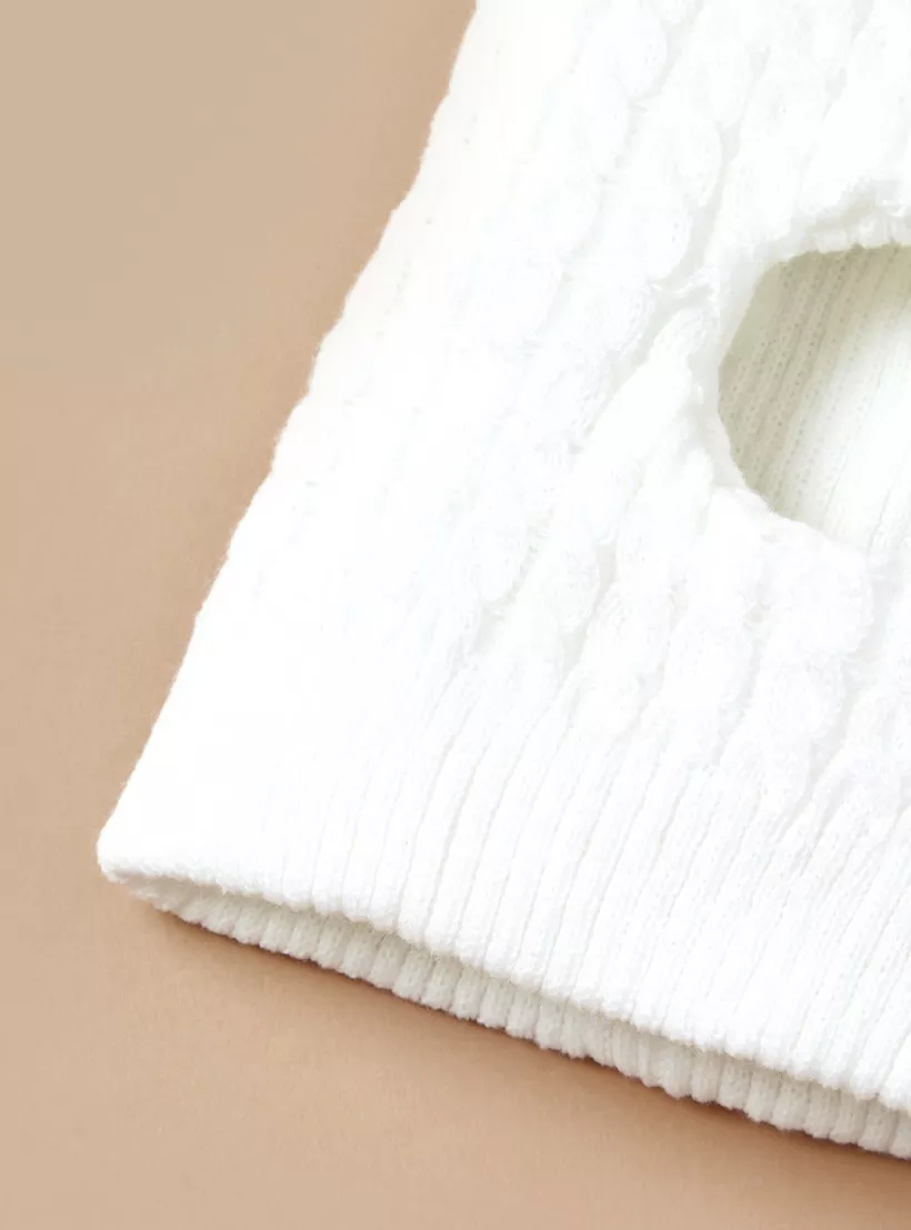 Juniors Cable Knitted Monkey Cap3