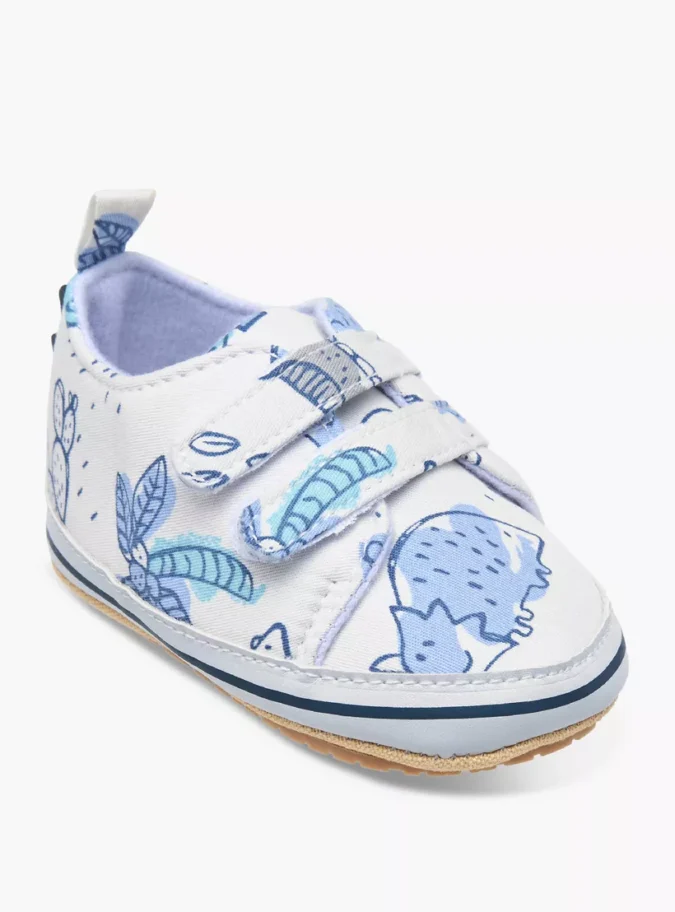 Juniors Dino Print Booties-2
