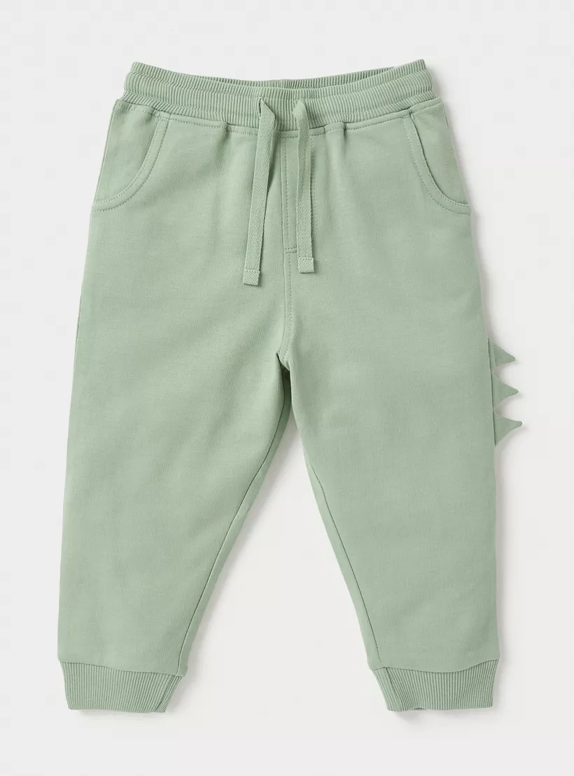 Juniors Dinosaur Applique Sweatshirt and Joggers Set-3