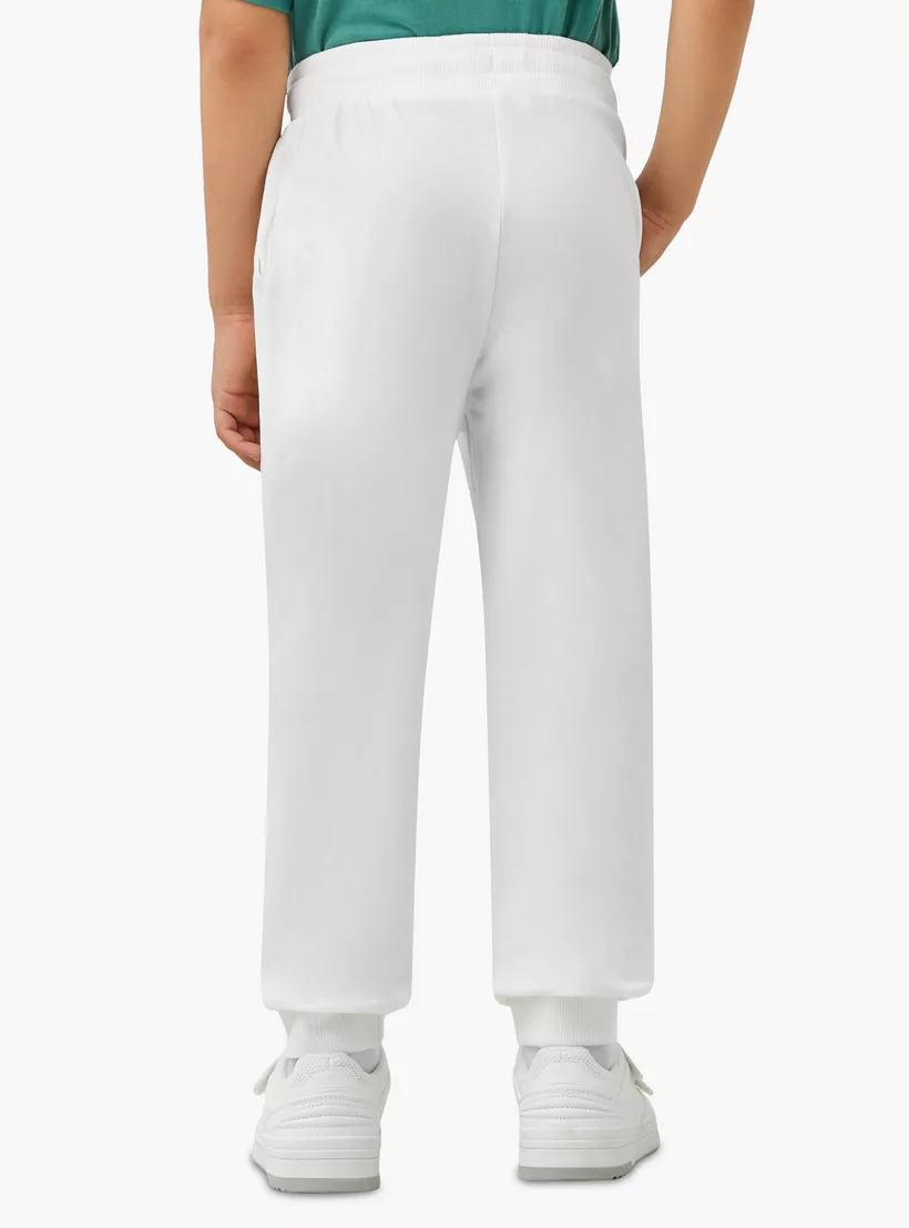 Juniors Panelled Joggers with Drawstring Closure-3