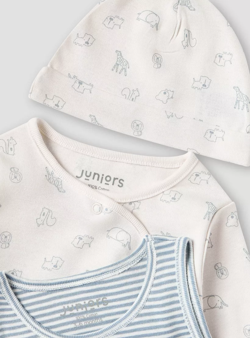 Juniors Printed 6-Piece Clothing Set-4
