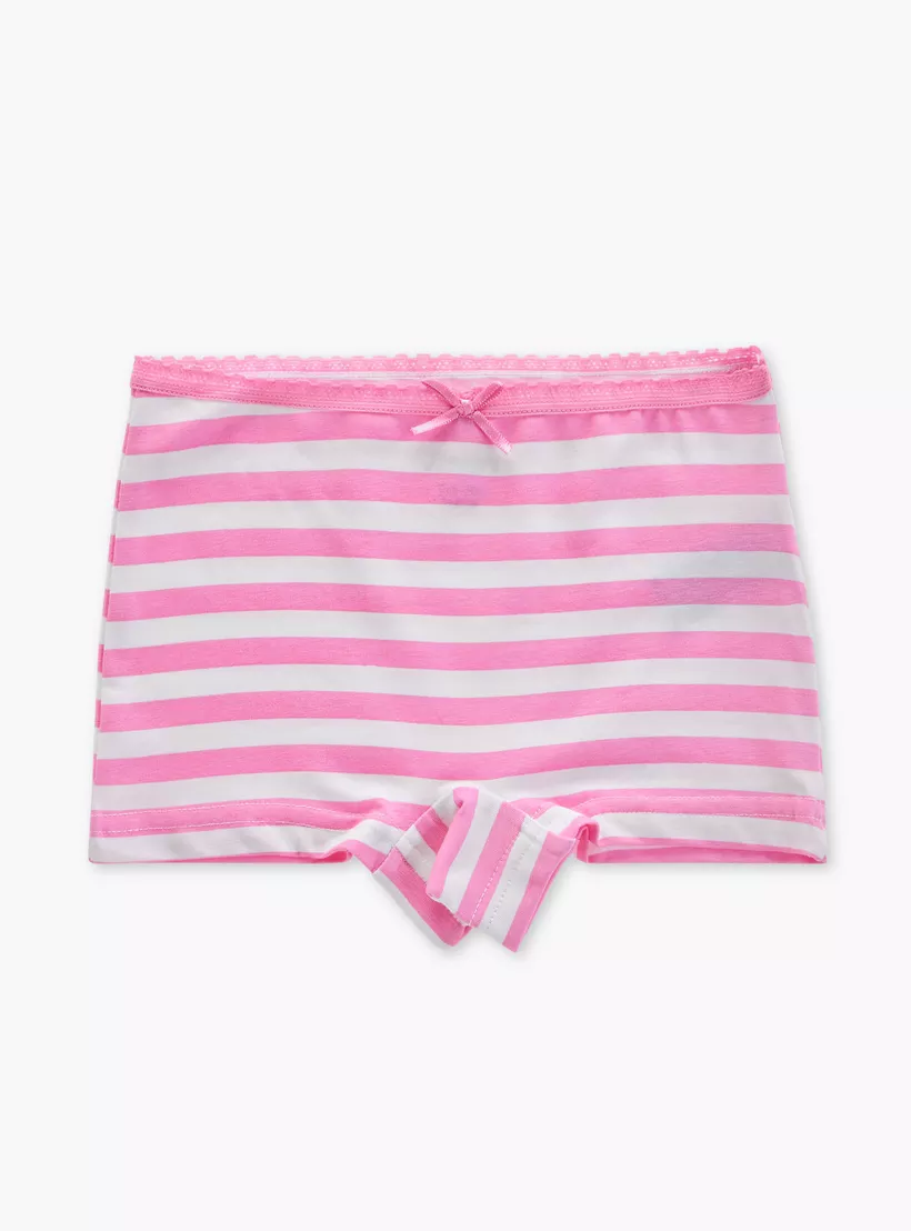 Juniors Printed Boxer Briefs with Elasticated Waistband - Set of 7-2