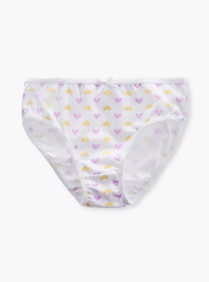 Juniors Printed Briefs with Elasticated Waistband - Set of 5-3