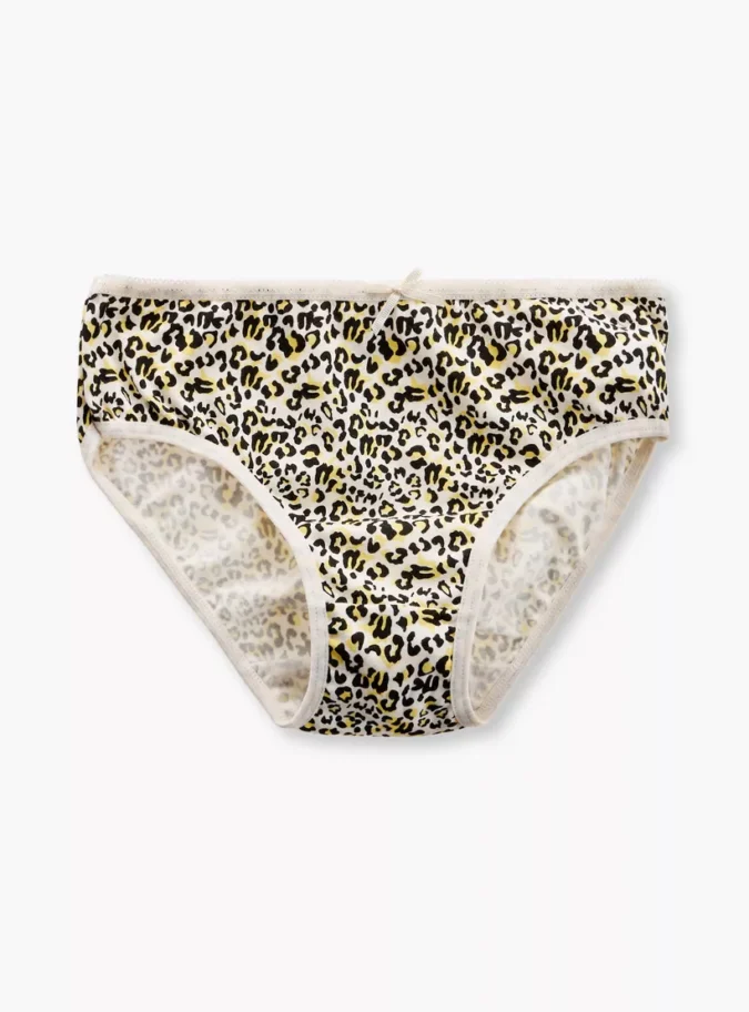 Juniors Printed Briefs with Elasticated Waistband - Set of 5-6