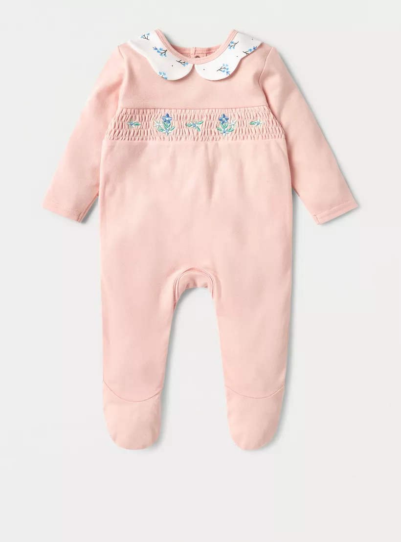 Juniors Printed Closed Feet Sleepsuit - Set of 3-2