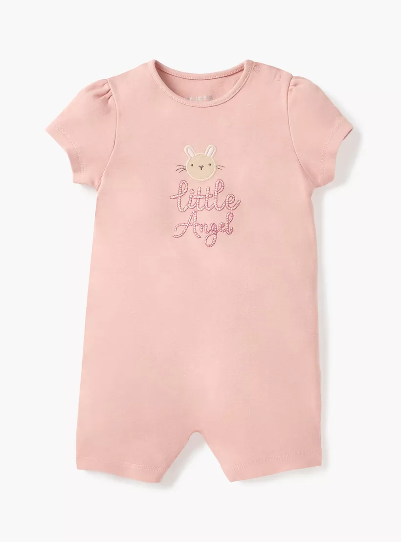 Juniors Printed Romper with Short Sleeves - Set of 2 -2