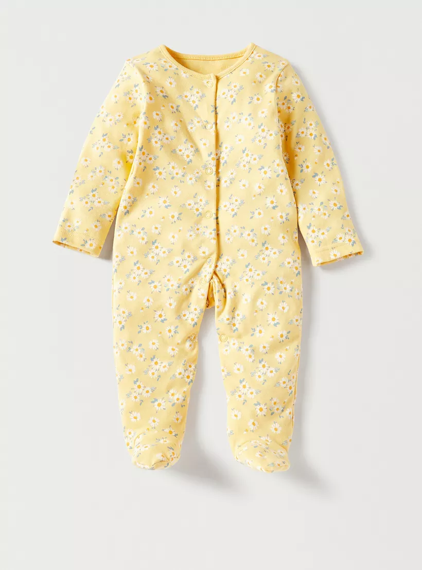 Juniors Printed Sleepsuit - Set of 3-3