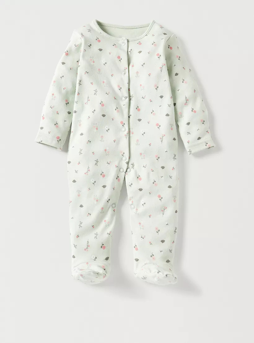 Juniors Printed Sleepsuit - Set of 3-4