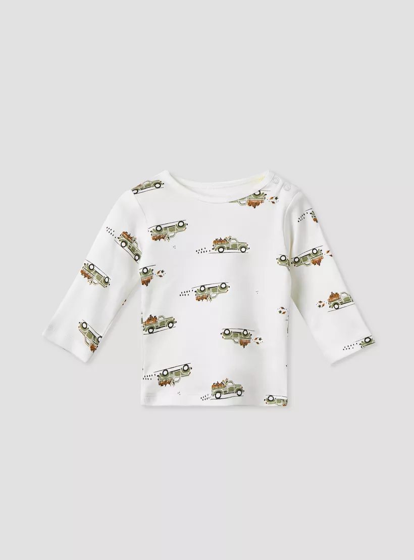 Juniors Printed T-shirt and Pyjamas - Set of 2-3