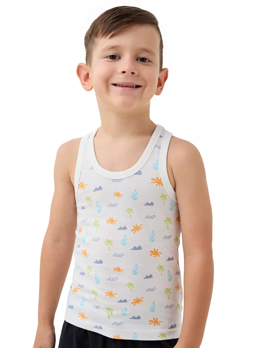 Juniors Printed Vest - Set of 3-2