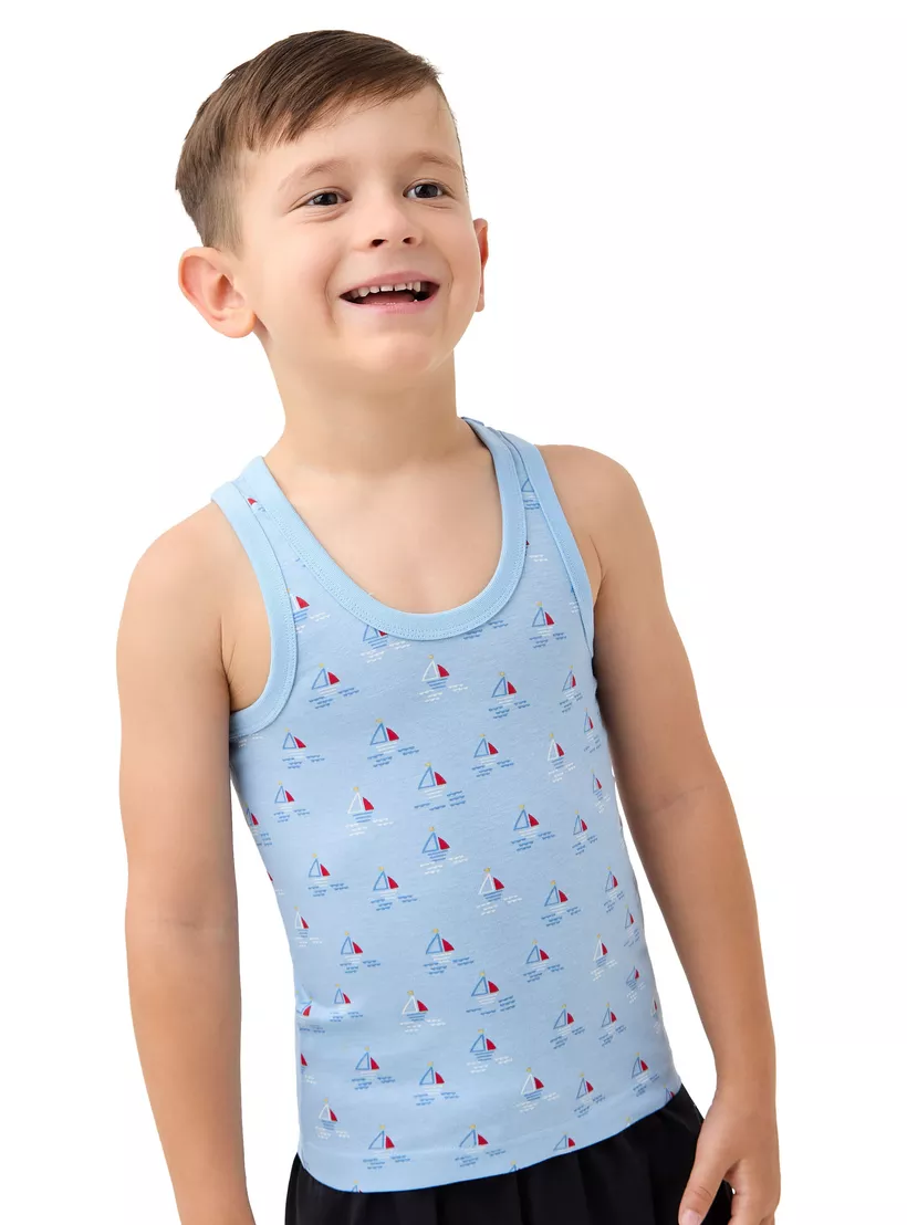 Juniors Printed Vest - Set of 3 -3