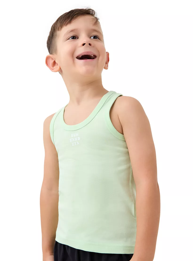 Juniors Printed Vest - Set of 3-3