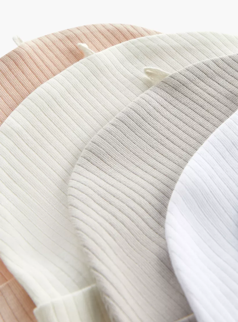 Juniors Ribbed Cap - Set of 5-3