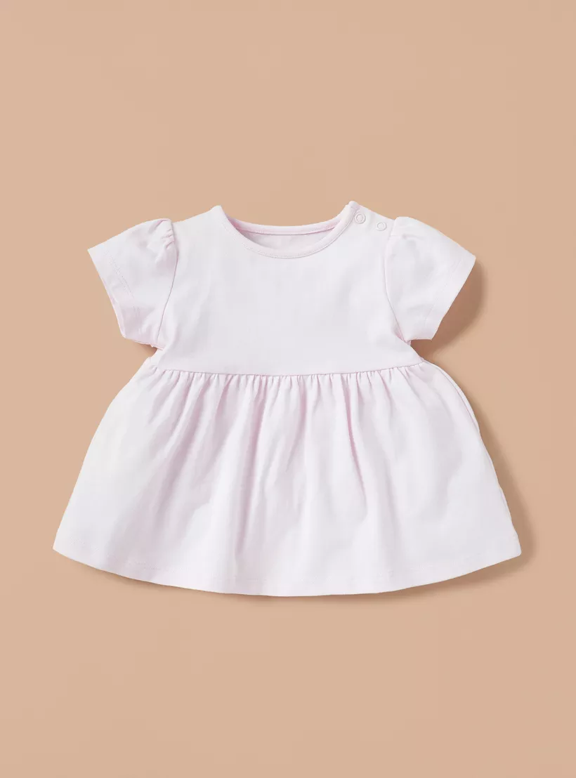 Juniors Solid A-line Dress - Set of 2-2