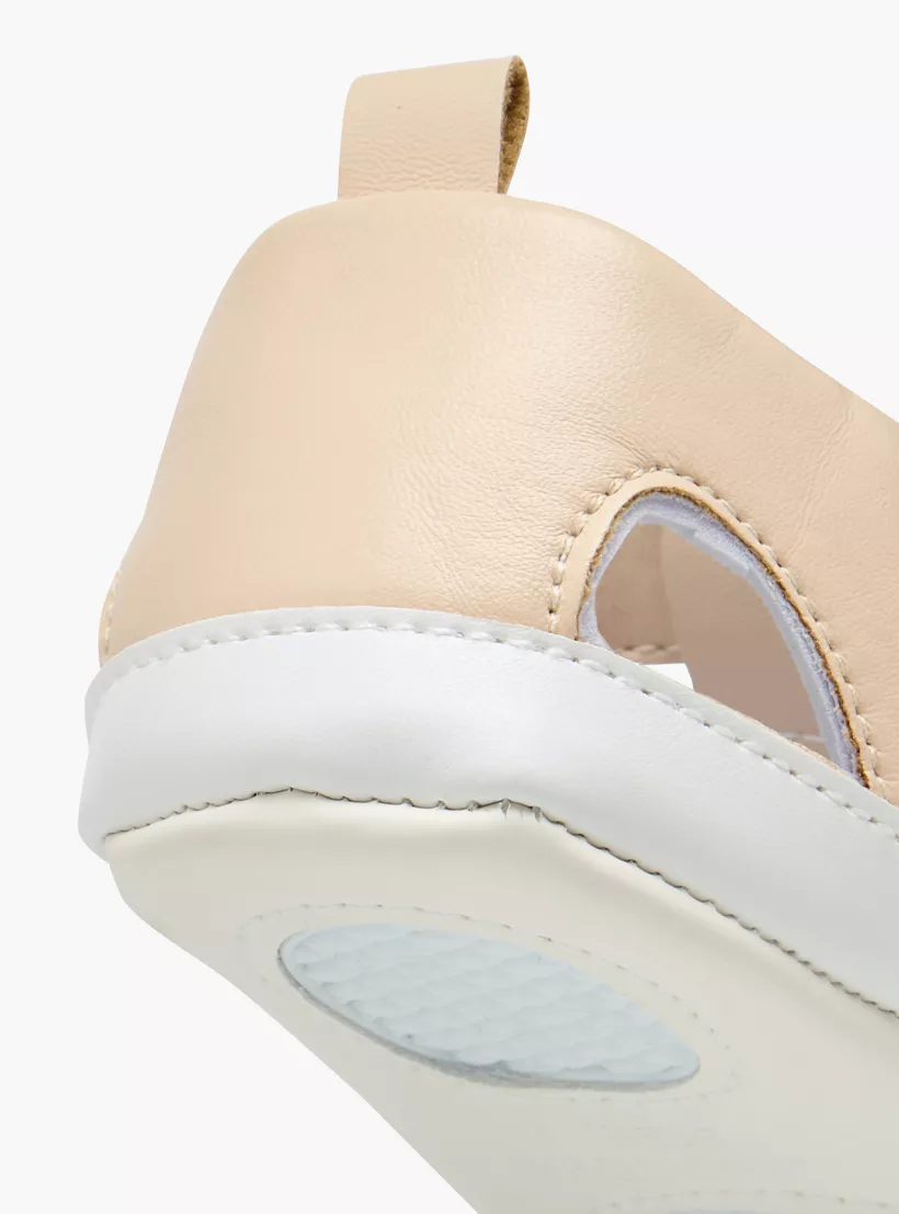 Juniors Solid Booties with Hook and Loop Closure-4