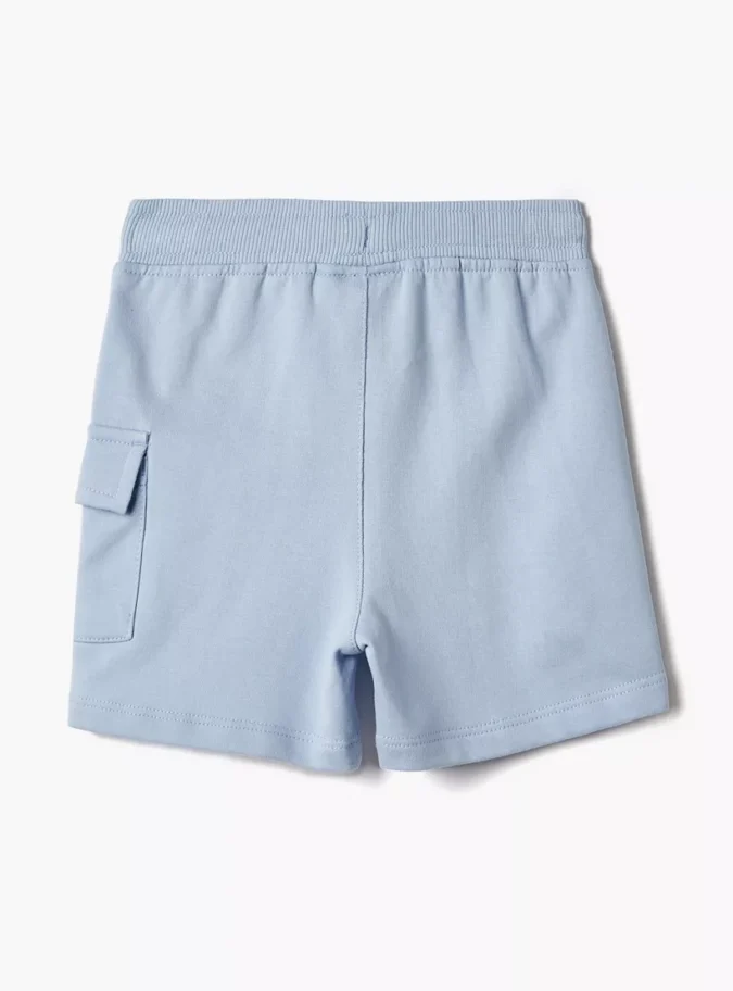 Juniors Solid Shorts with Drawstring Closure and Pocket-2