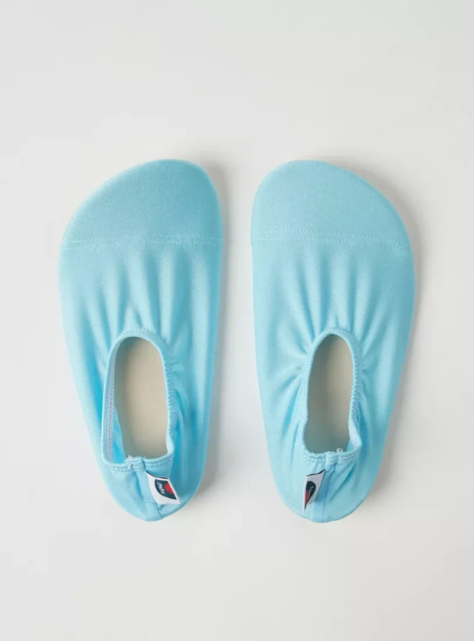 Juniors Solid Slip-On Pool Shoes-1
