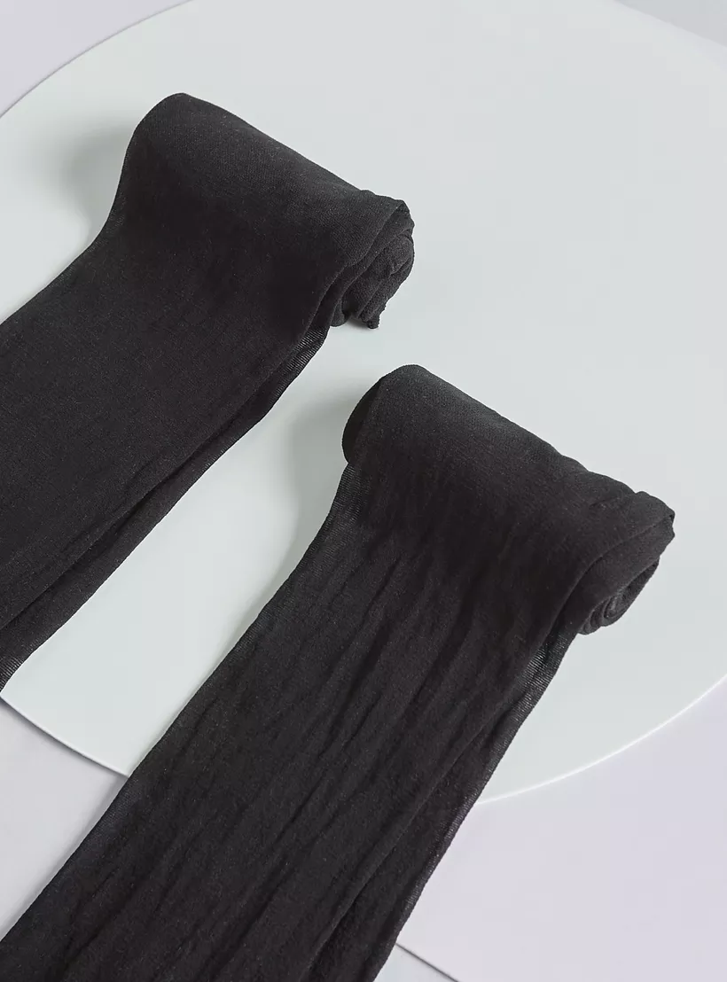 Juniors Solid Tights-2