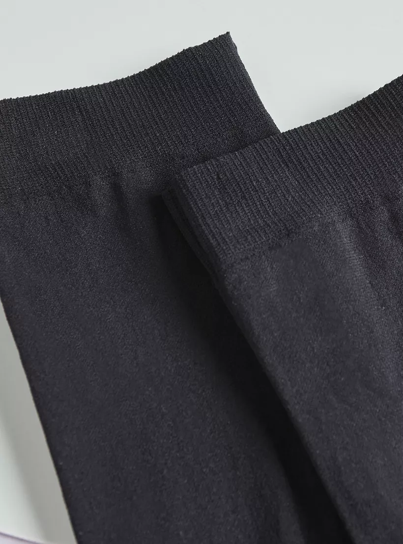 Juniors Solid Tights-4