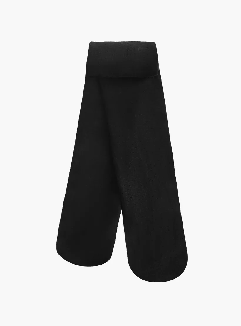 Juniors Solid Tights with Elasticated Waistband - Set of 2-2