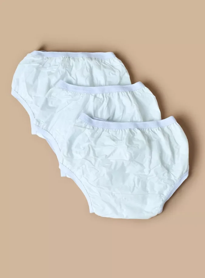 Juniors Solid Trainer Briefs - Set of 3 -1
