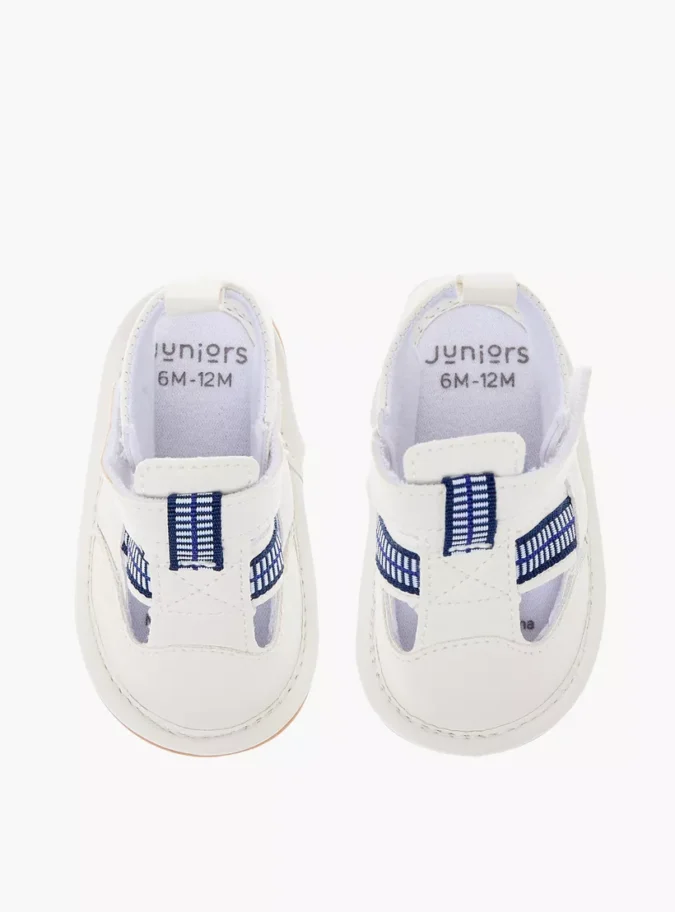 Juniors Striped Booties-1