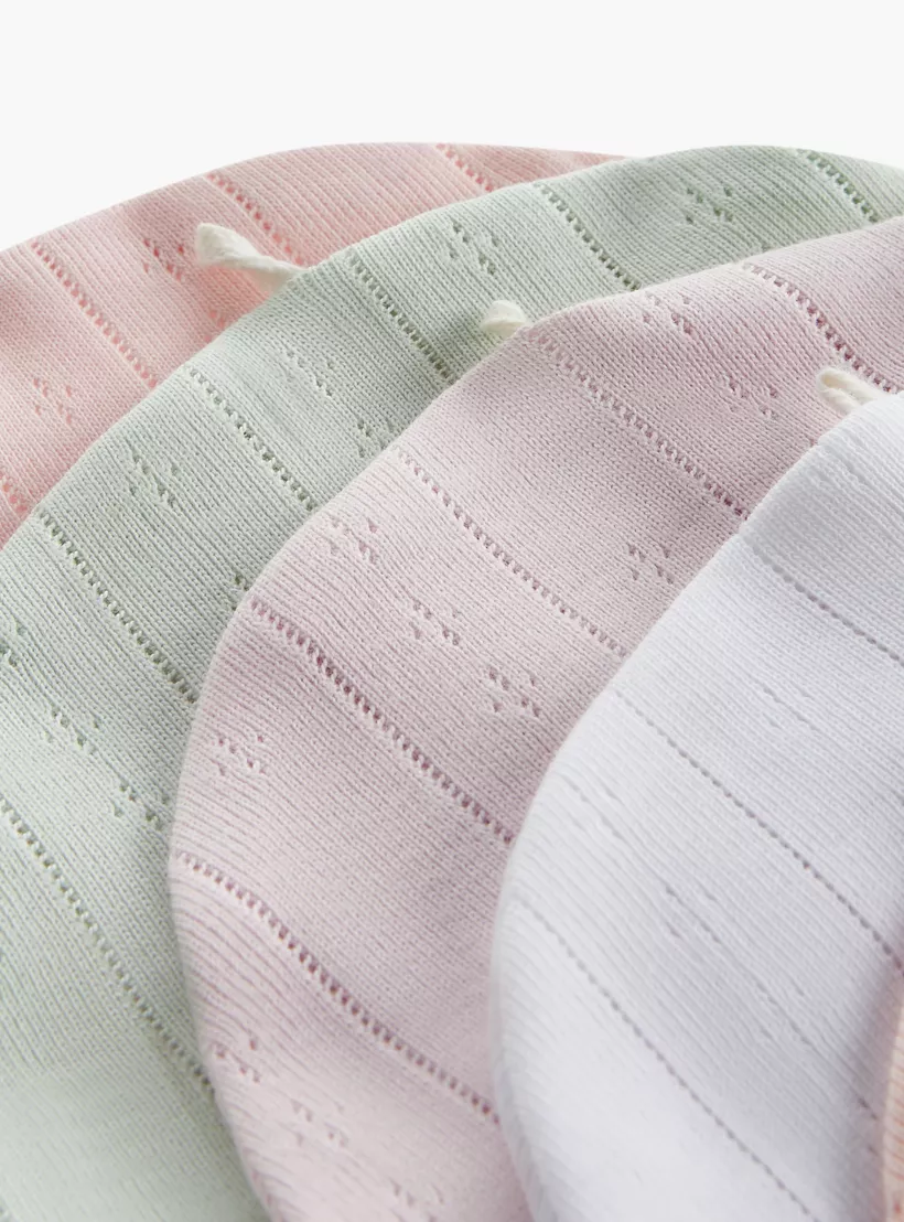 Juniors Textured Cap - Set of 5-2