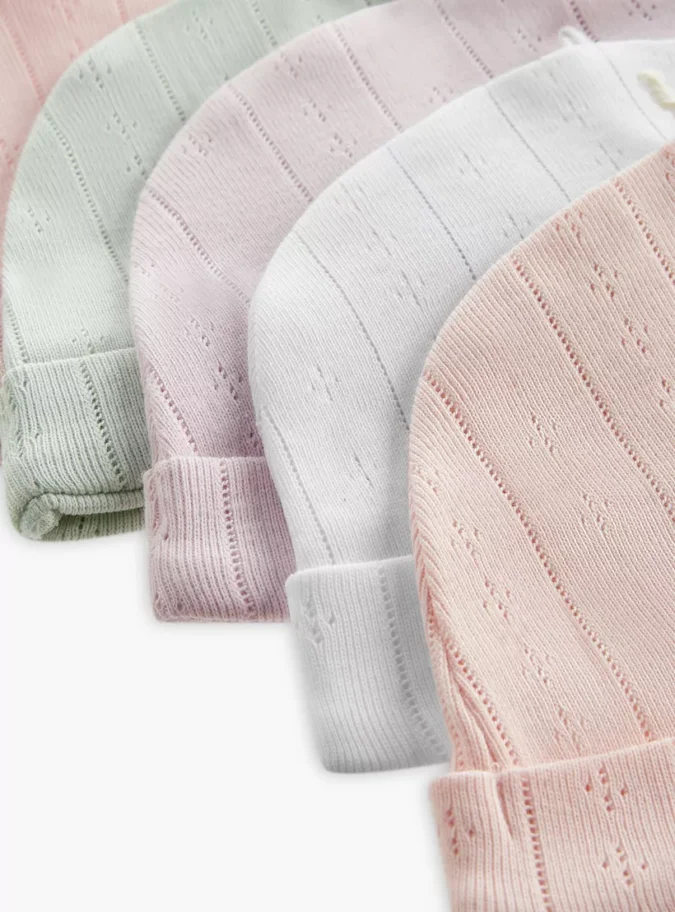 Juniors Textured Cap - Set of 5-3