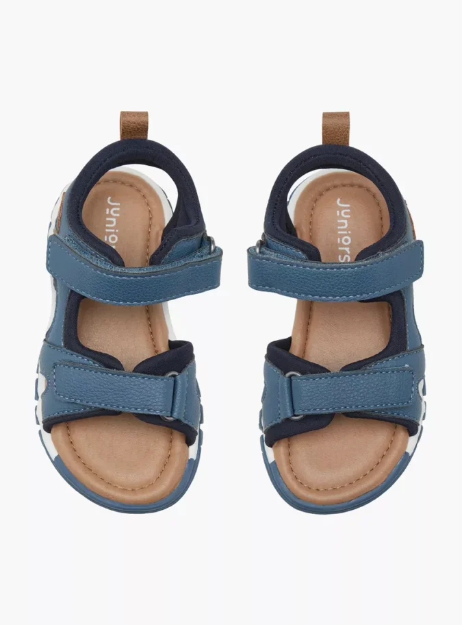 Juniors Textured Floaters with Hook and Loop Closure-1
