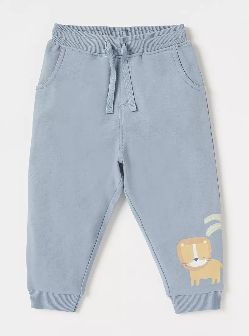 Juniors Tiger Print Sweatshirt and Jog Set-3