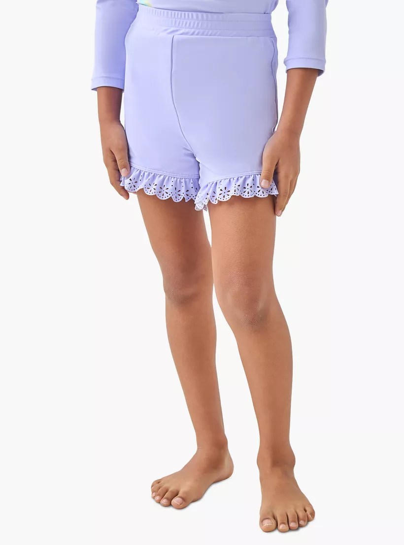 Juniors Unicorn Print T-shirt and Shorts Set-3