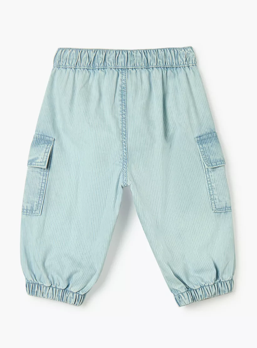 Lee Cooper Striped Boys Regular Fit Jeans-2