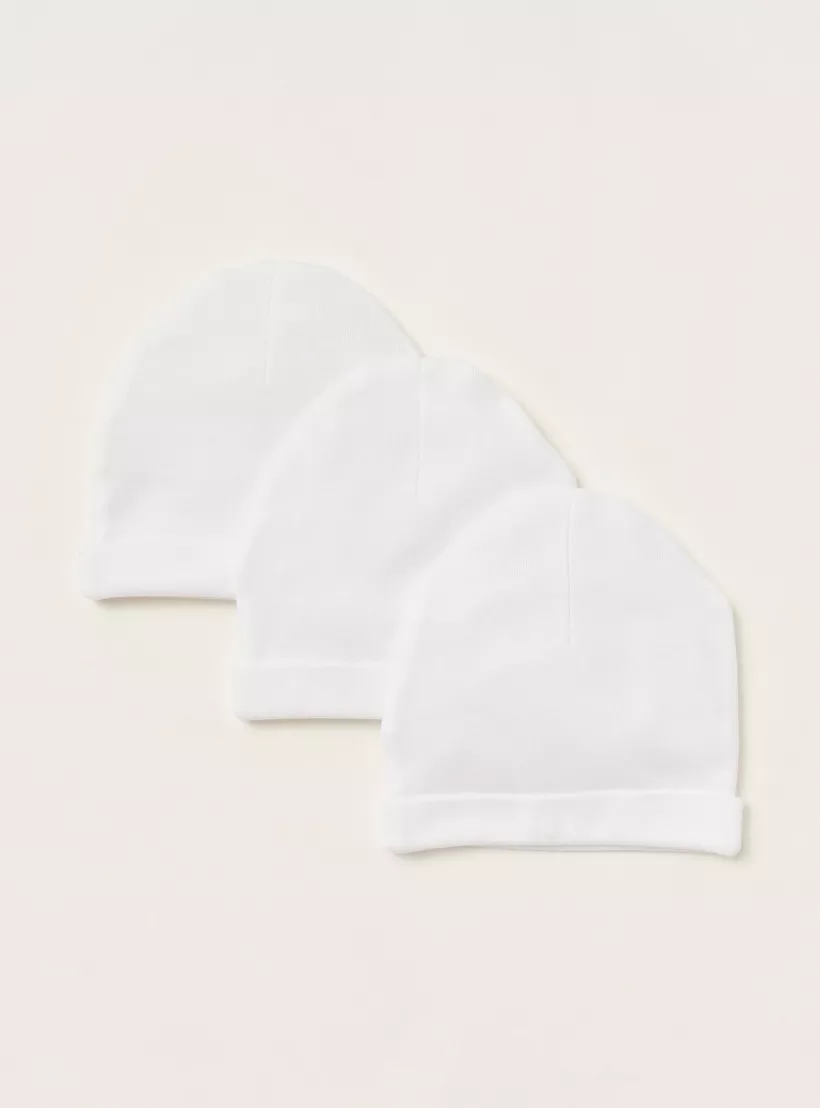Love Earth Solid Beanie - Set of 3-2