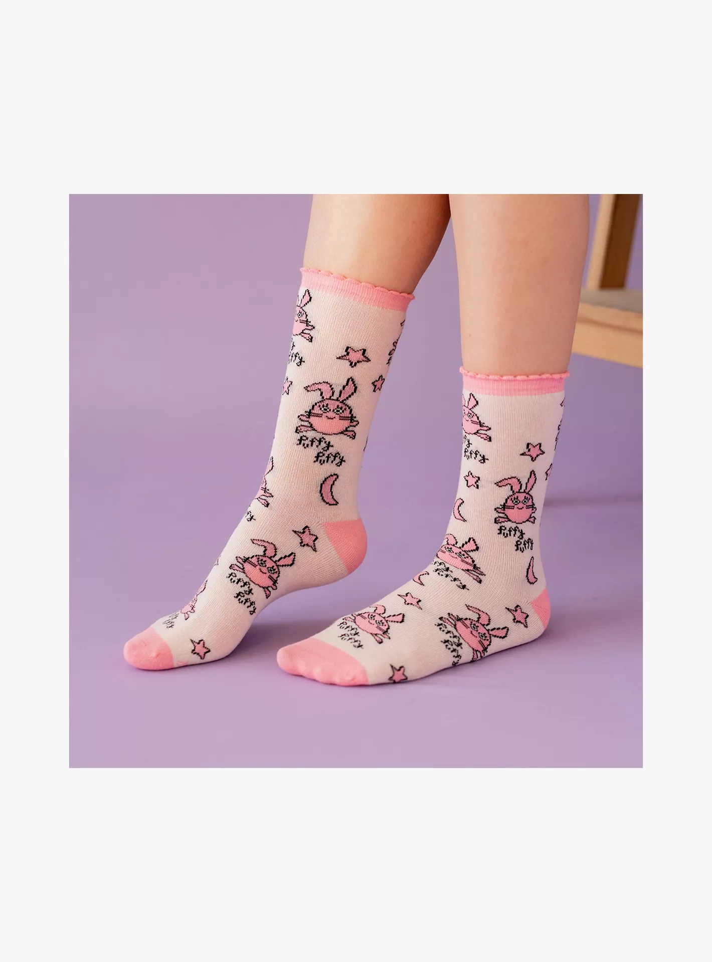 Milk&Moo 4-Pairs Buzzy Bee and Chancin Mother Socks-2