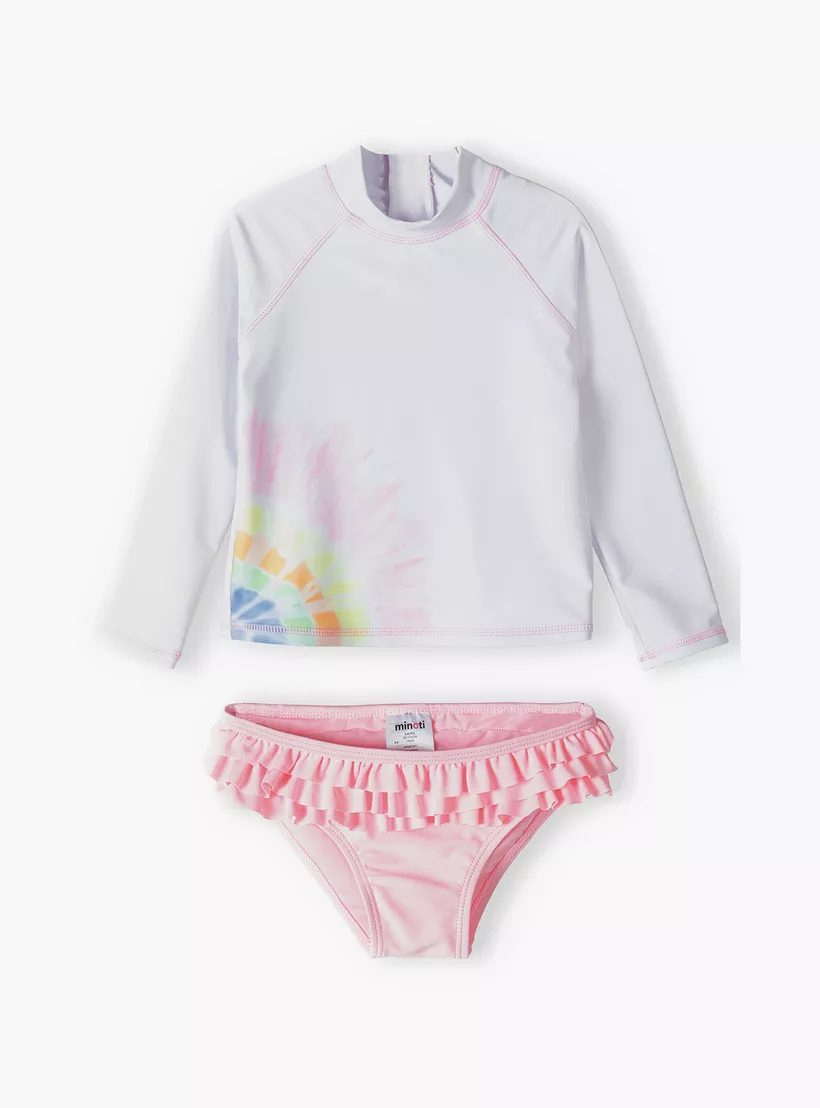 Minoti 2-Piece Printed Rash T-Shirt with Knickers Set-2