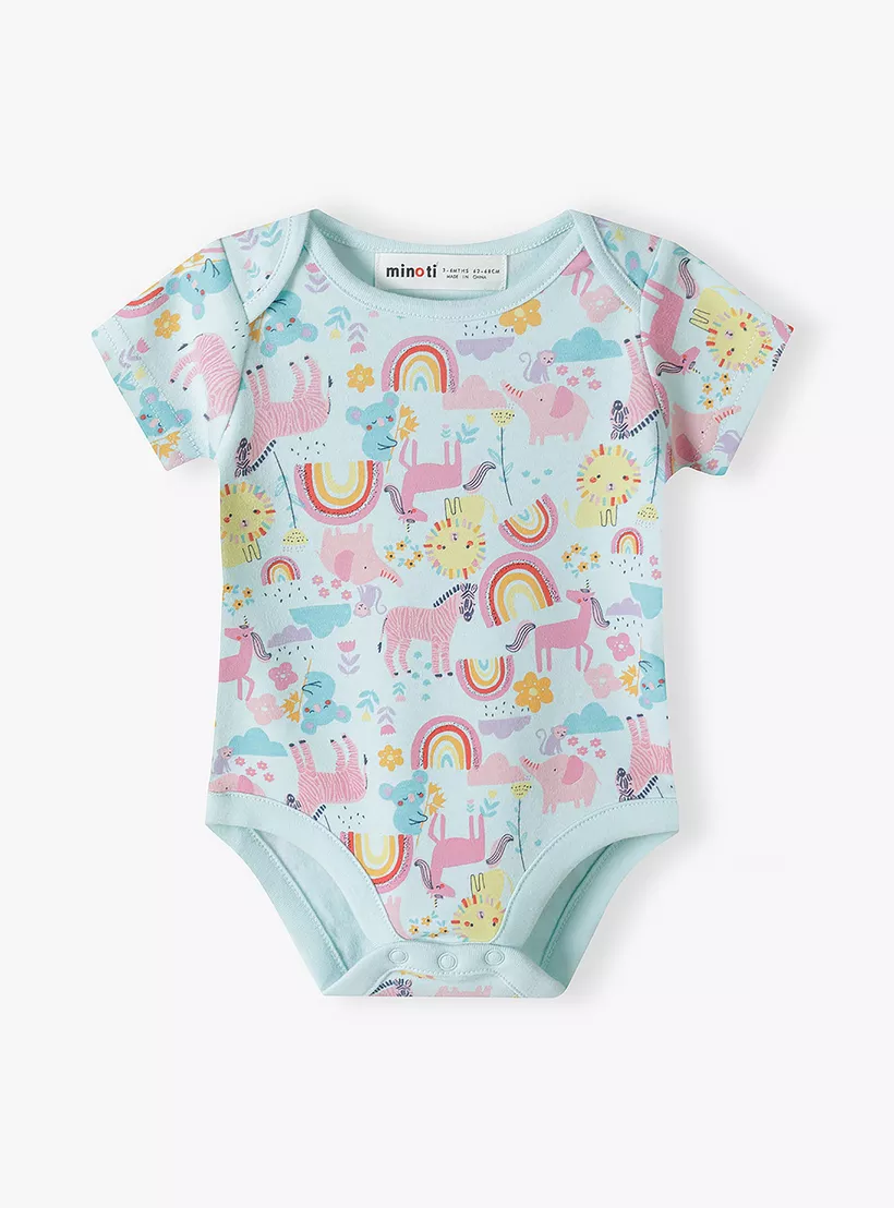 Minoti 2-Piece Printed Short Sleeves Bodysuits-3