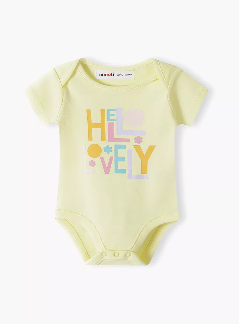 Minoti 2-Piece Printed Short Sleeves Bodysuits-4
